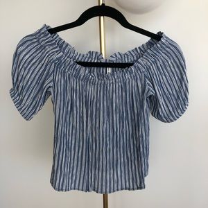 Bershka Off Shoulder Top